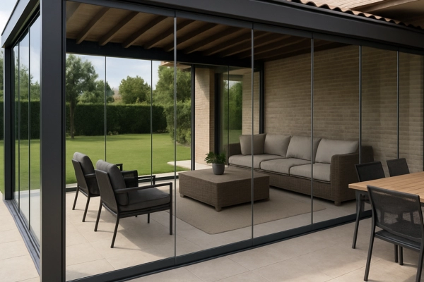 Porches con cortina de cristal (3)